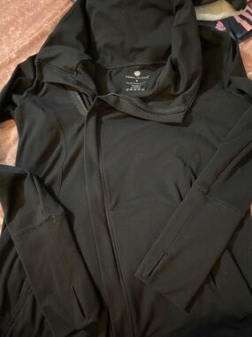 Yogalicious Black Yoga Zip Up Jacket
